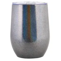 340ml Glitter Wine Coffee Front